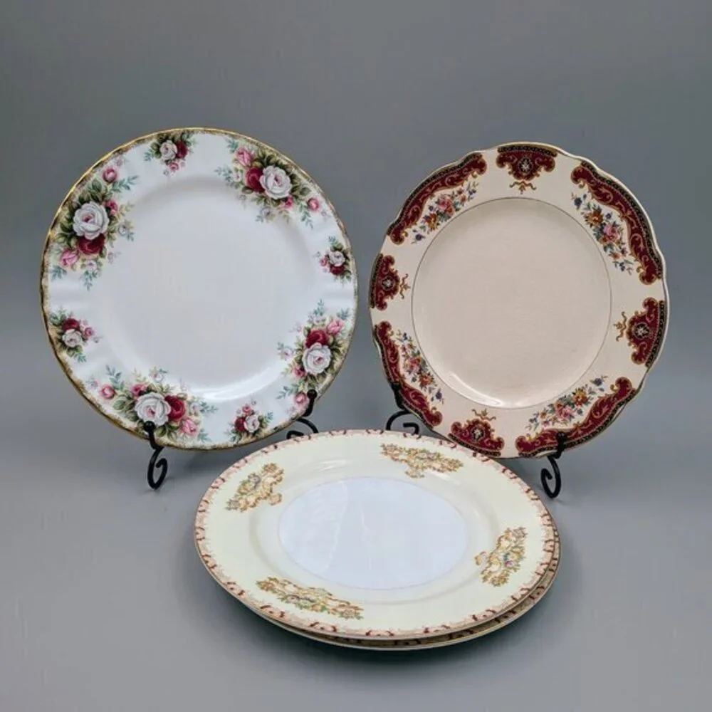 Pretty Bundle of 4 Vintage Shabby Chic | Cottagecore Floral 8